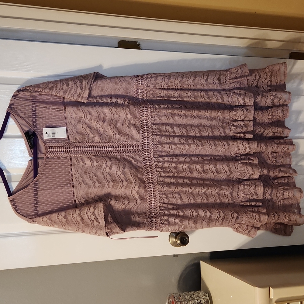 BNWT Lane Bryant Purple Dress Size 26